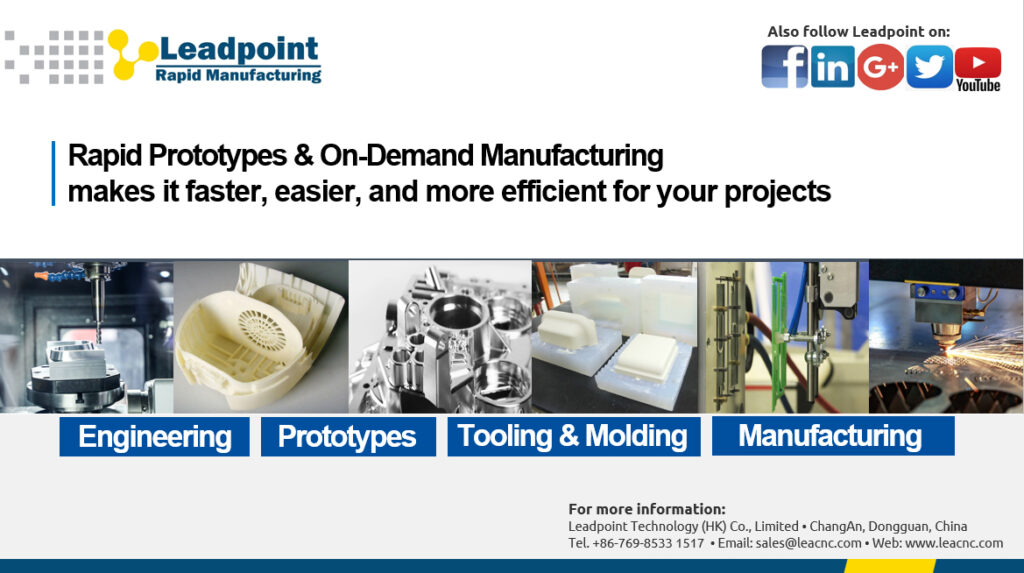 Leadpoint is an expert in CNC machining of parts in China.